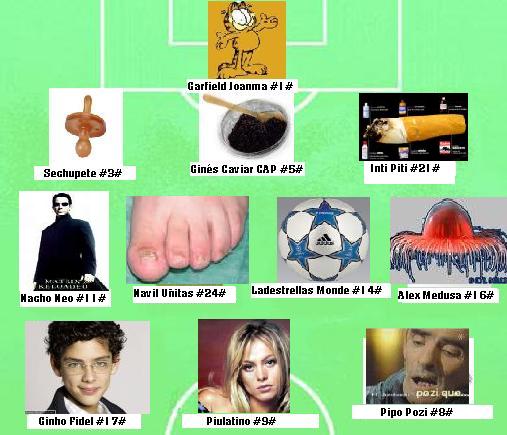 Primera Alineaci&oacute;n del a&ntilde;o...